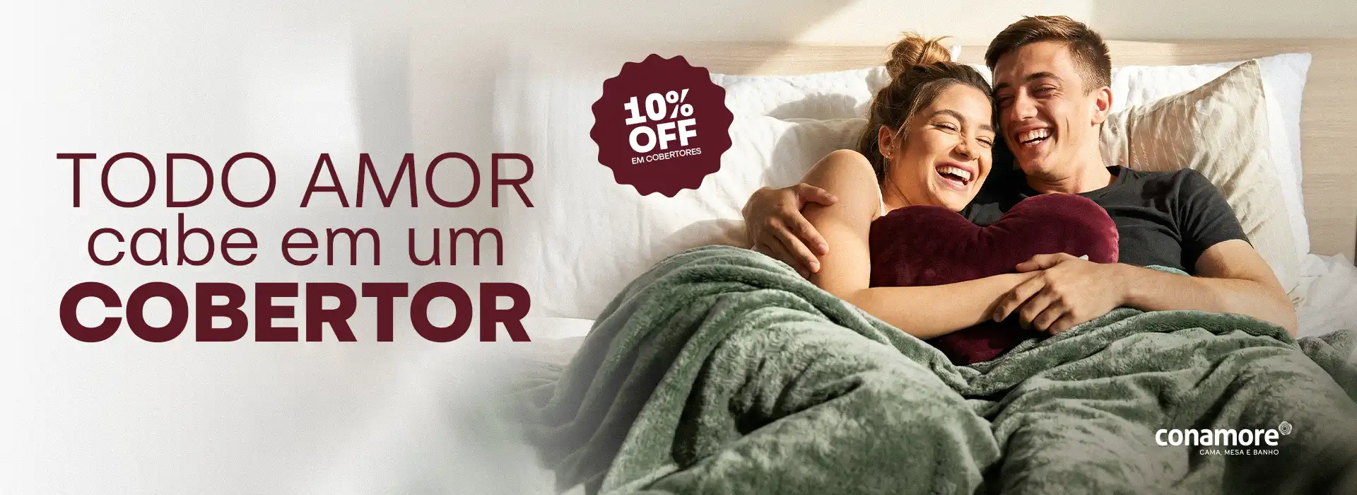Mês das Noivas - 10% OFF Cobertor Microfibra
